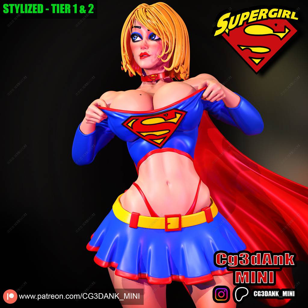 P站图纸印象馆 DC漫画 卡拉·佐-艾尔 DC漫画 卡拉·佐-艾尔