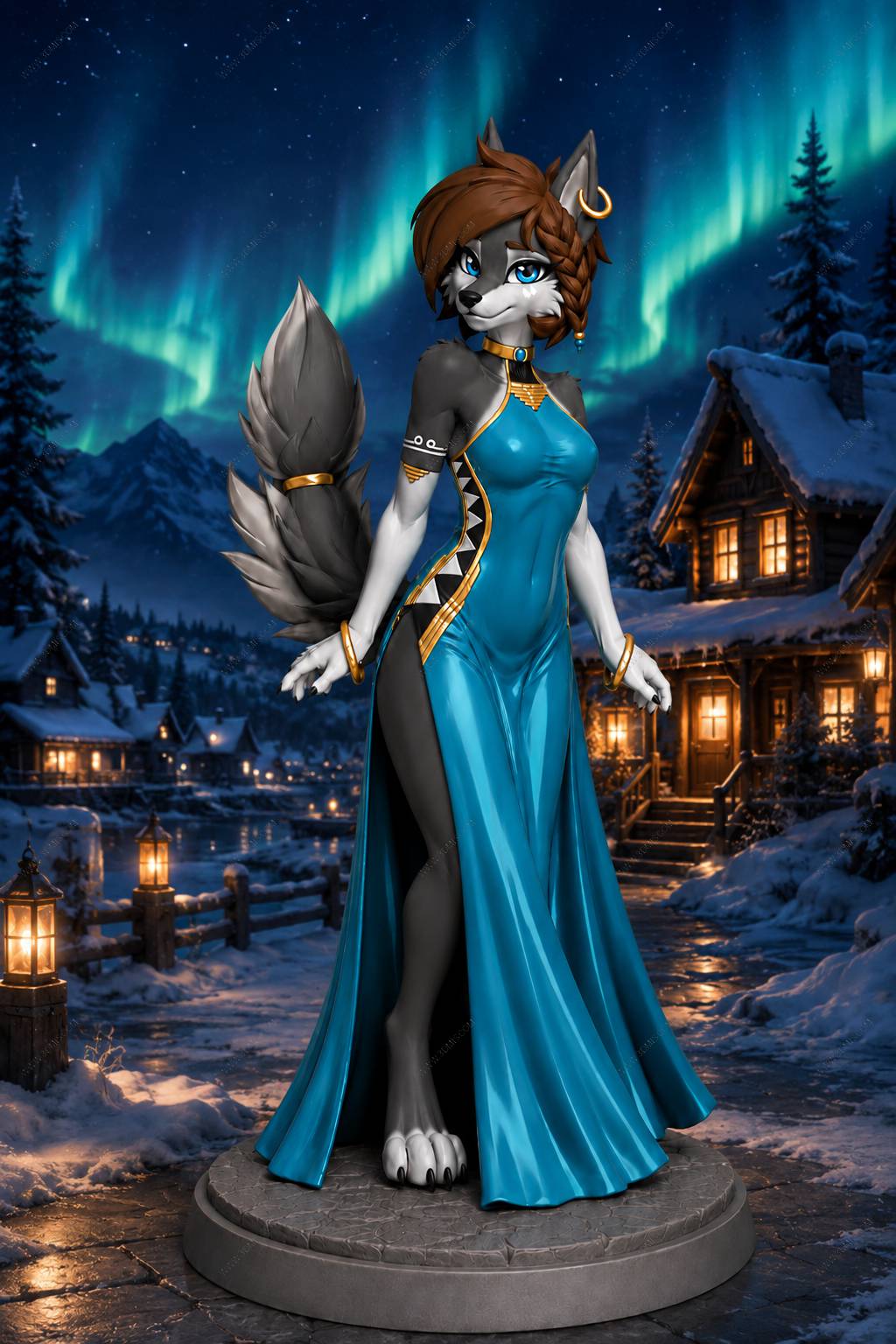 P站图纸印象馆 Tala Aurora Winter Elegance Tala Aurora Winter Elegance