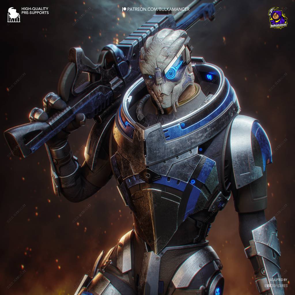 P站图纸印象馆 Bulkamancer 质量效应 盖拉斯·瓦基里安 Bulkamancer 质量效应 盖拉斯·瓦基里安