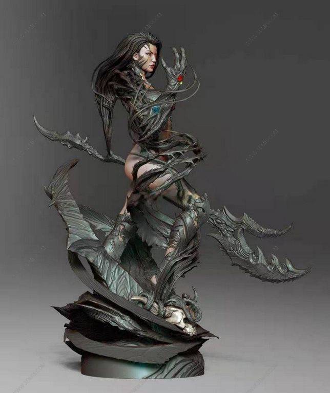 P站图纸印象馆 魔女之刃 萨拉·佩齐尼 魔女之刃 萨拉·佩齐尼