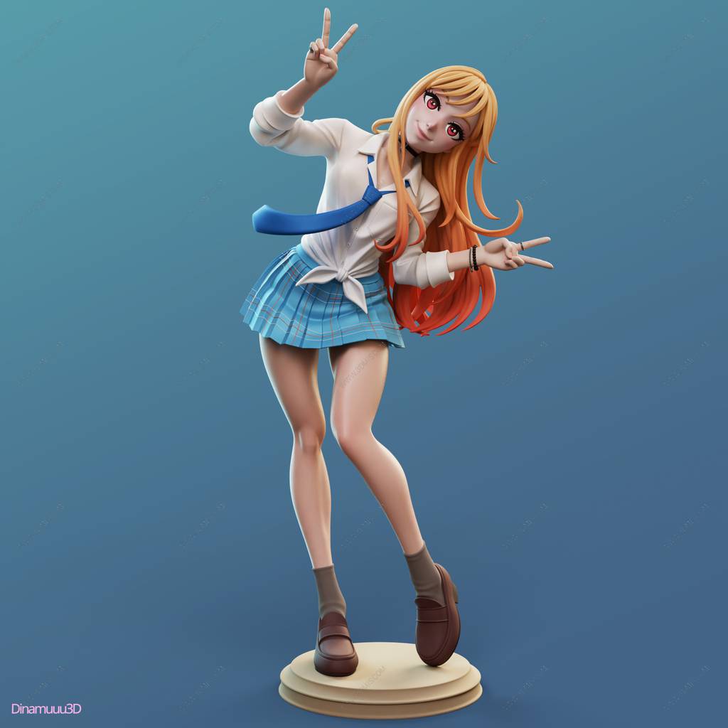 P站图纸印象馆 Dinamuuu 3D 更衣人偶坠入爱河 喜多川海梦 Dinamuuu 3D 更衣人偶坠入爱河 喜多川海梦