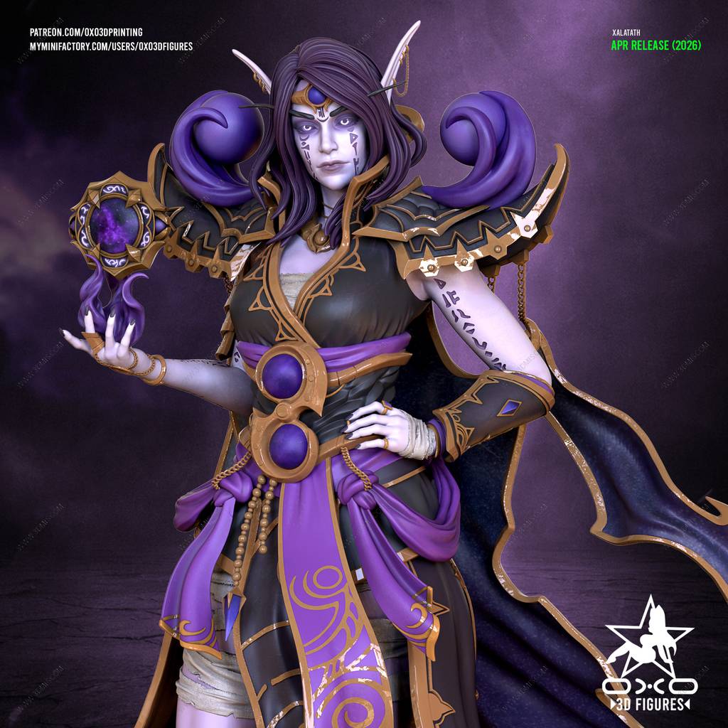 P站图纸印象馆 OXO3D 魔兽世界 艾基-卡赫特 OXO3D 魔兽世界 艾基-卡赫特