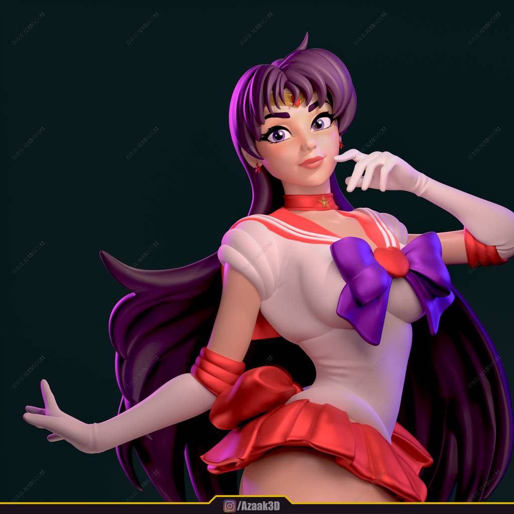 P站图纸印象馆 美少女战士 火野丽 美少女战士 火野丽