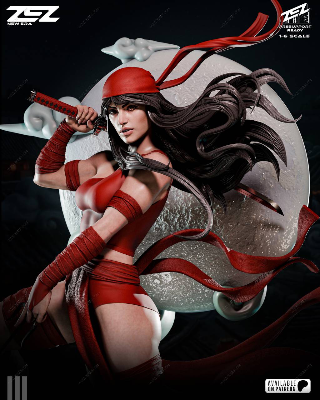 P站图纸印象馆 ZEZ STUDIOS 漫威 艾丽卡 ZEZ STUDIOS 漫威 艾丽卡