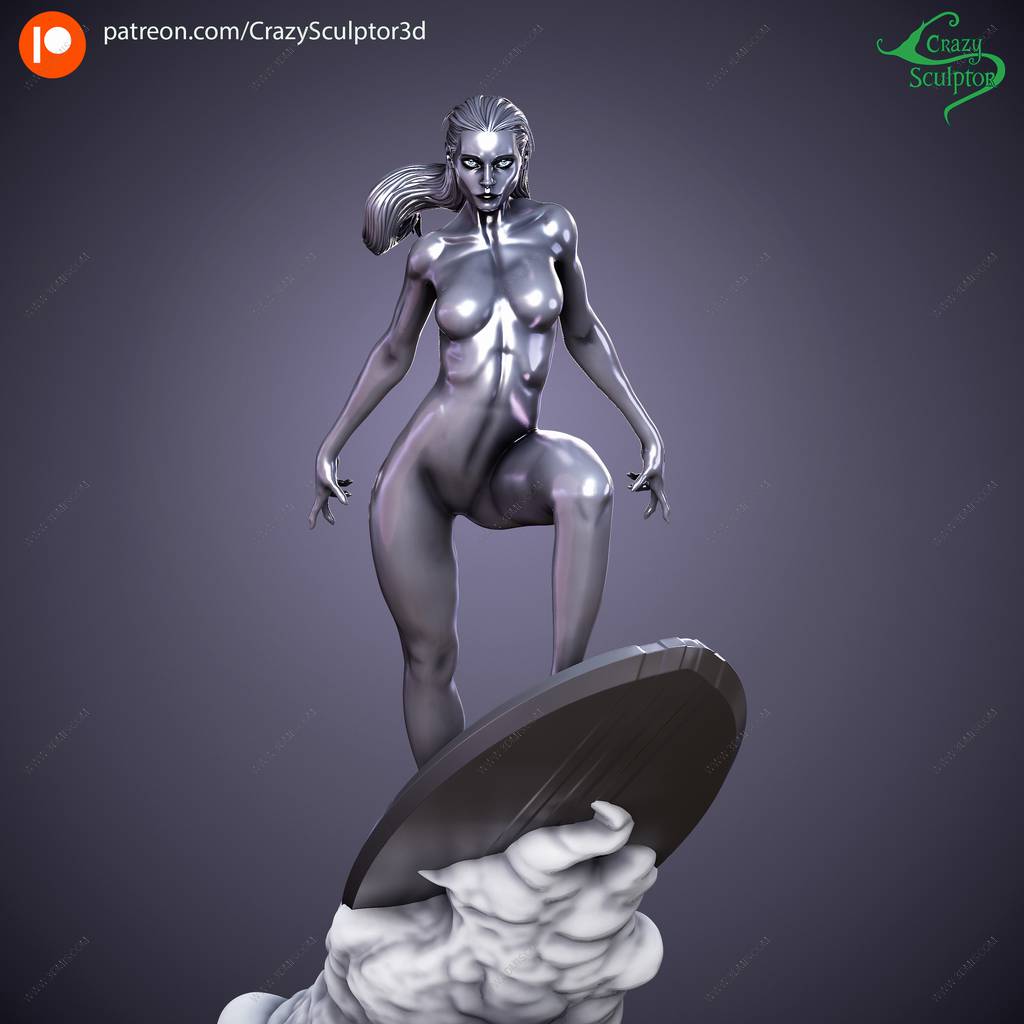 P站图纸印象馆 Crazy Sculptor 漫威 银影侠 Crazy Sculptor 漫威 银影侠