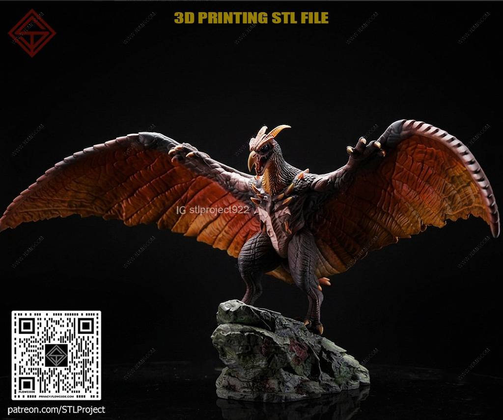 P站图纸印象馆 STL Project 哥斯拉 怪兽拉顿 STL Project 哥斯拉 怪兽拉顿