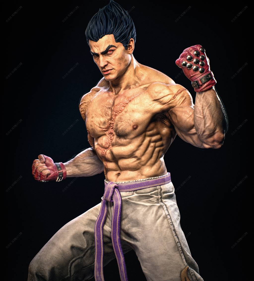 P站图纸印象馆 CA3D 铁拳 三岛一八 CA3D 铁拳 三岛一八