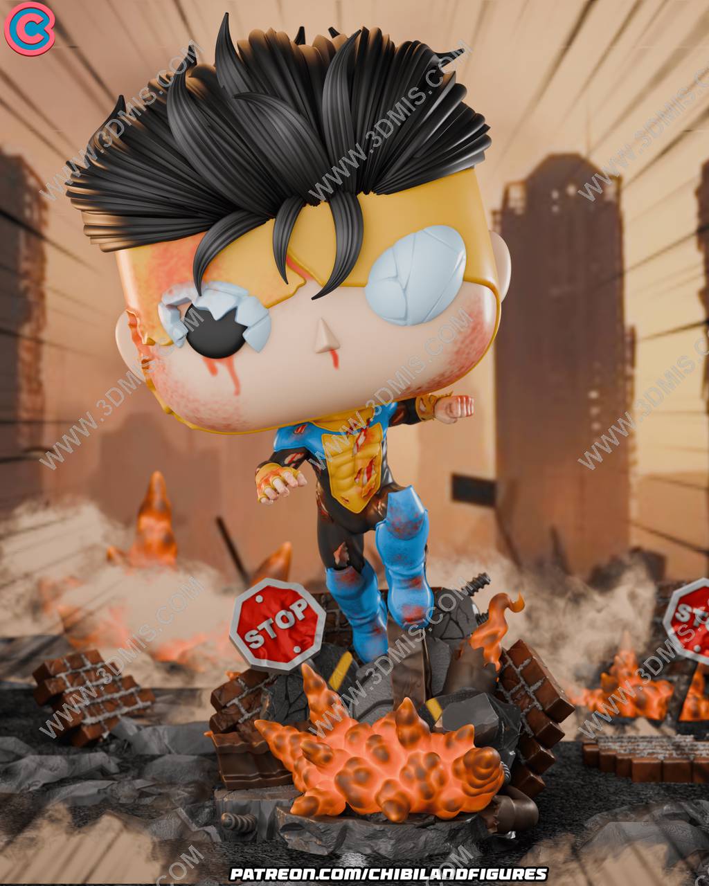 P站图纸印象馆 Chibi Land Figures 无敌少侠 征服者 Chibi Land Figures 无敌少侠 征服者