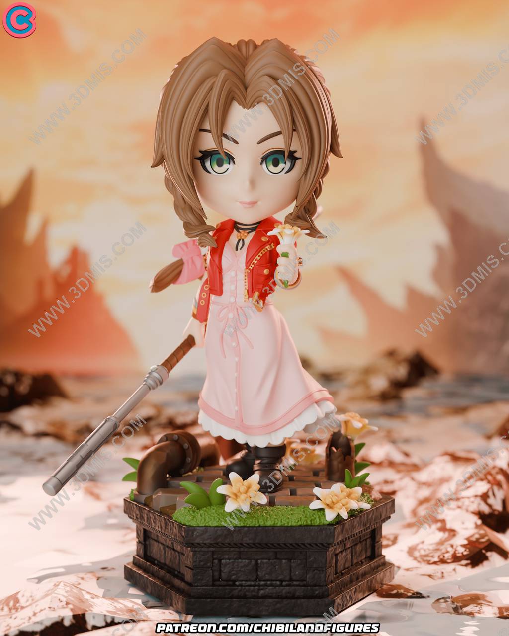 P站图纸印象馆 Chibi Land Figures 最终幻想 爱丽丝·盖恩斯巴勒 Chibi Land Figures 最终幻想 爱丽丝·盖恩斯巴勒