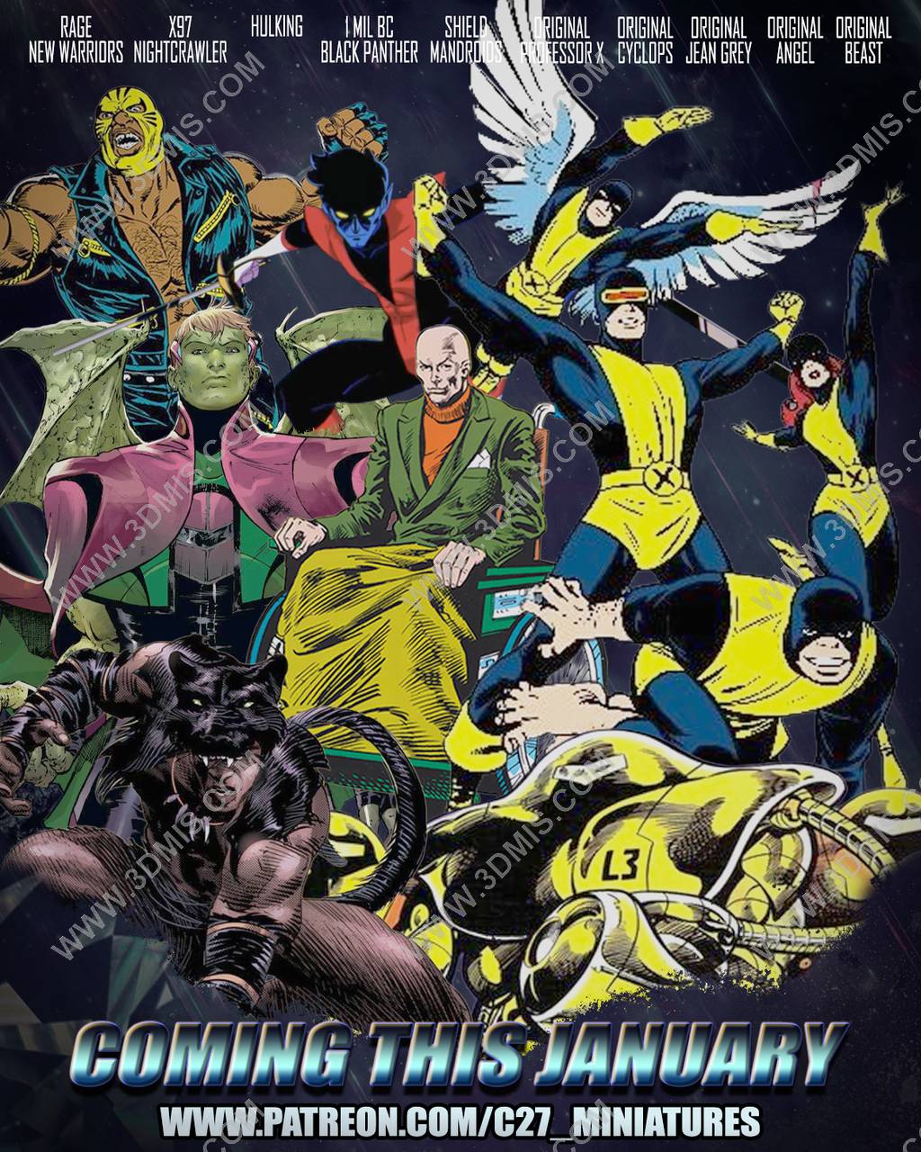 P站图纸印象馆 C27工作室1月份合集 C27工作室1月份合集