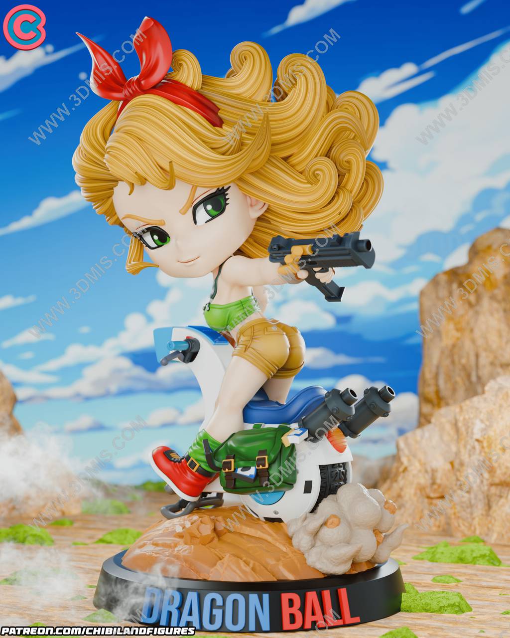 P站图纸印象馆 Chibi Land Figures 龙珠 人造人21号 Chibi Land Figures 龙珠 人造人21号
