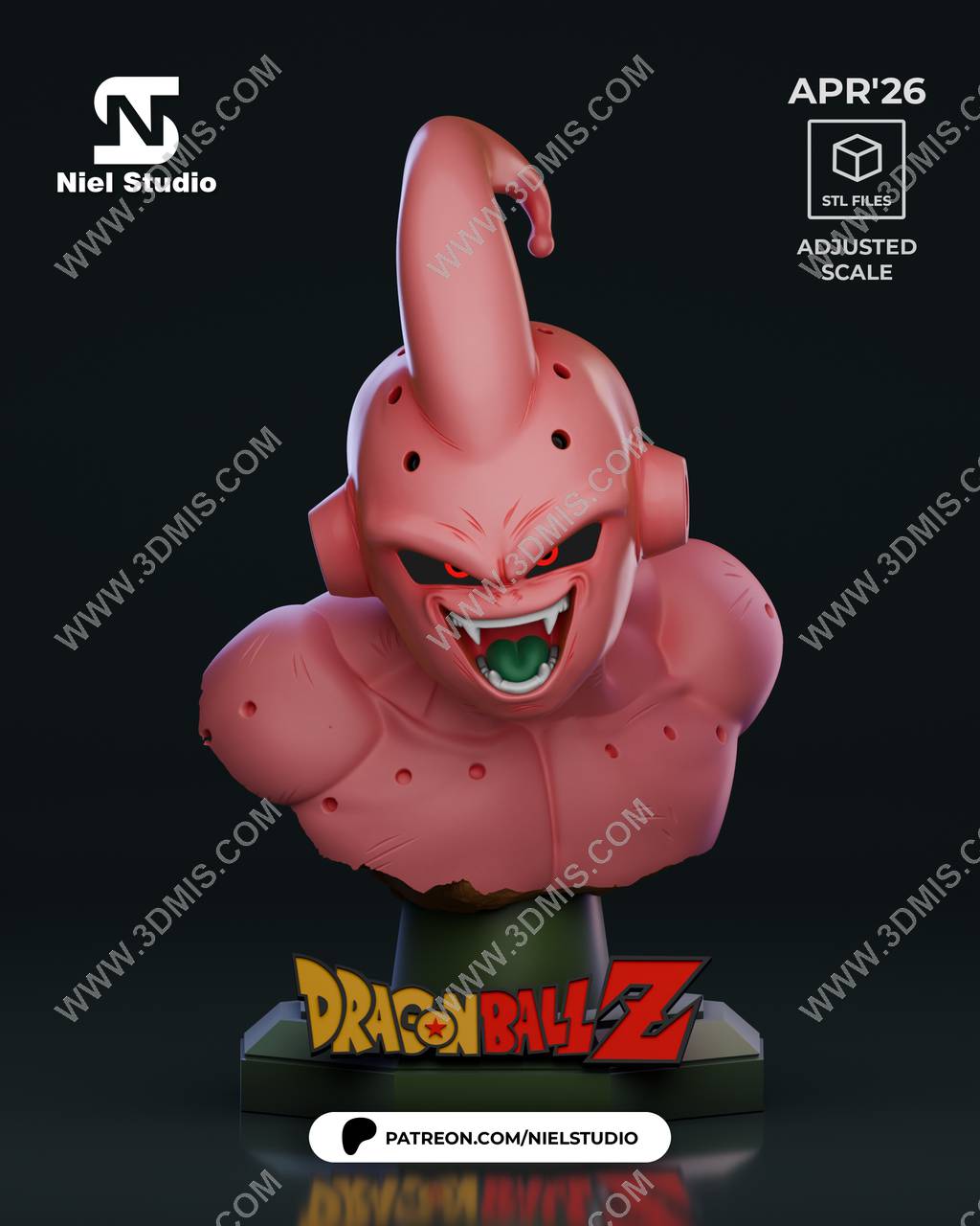 P站图纸印象馆 龙珠 魔人布欧 龙珠 魔人布欧