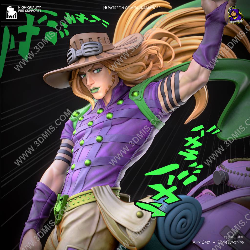 P站图纸印象馆 Bulkamancer JOJO的奇妙冒险 杰洛·齐贝林 Bulkamancer JOJO的奇妙冒险 杰洛·齐贝林