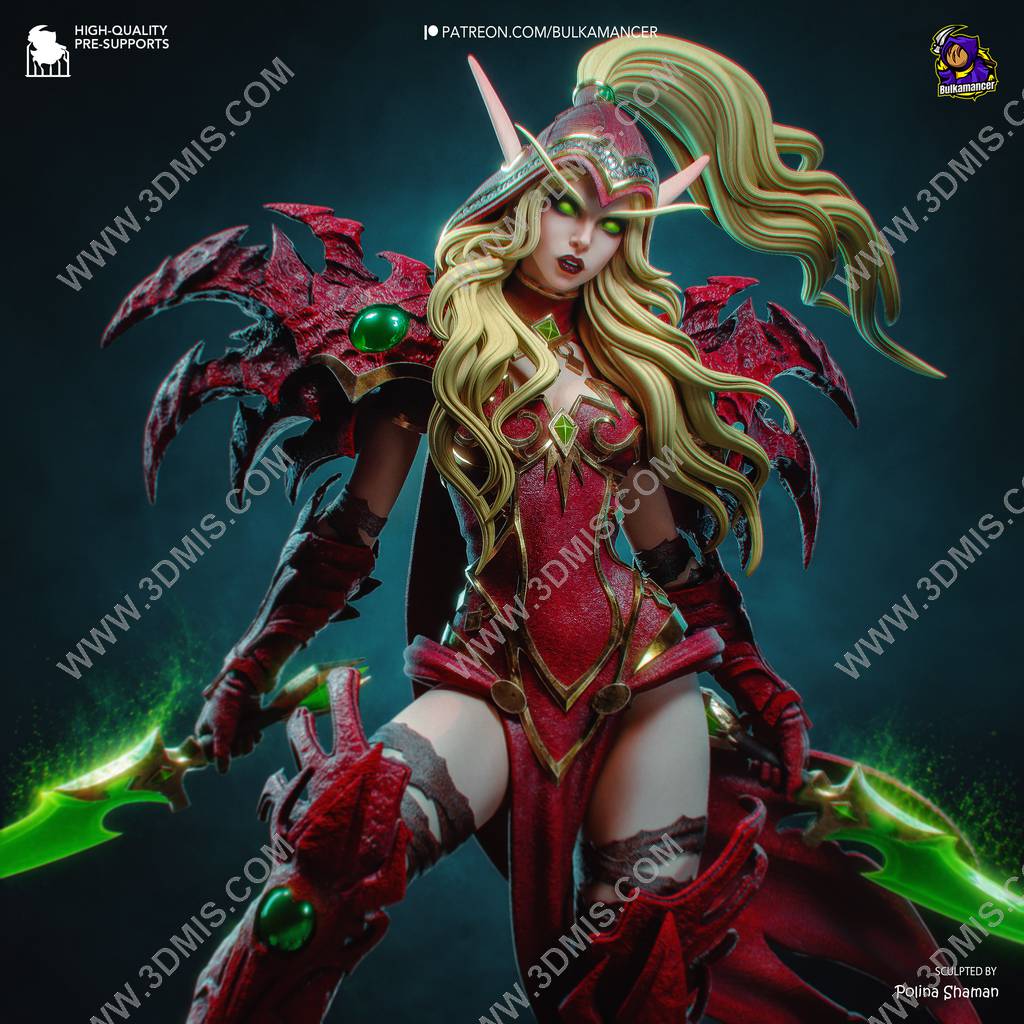 P站图纸印象馆 Bulkamancer 魔兽世界 瓦莉拉·萨古纳尔 Bulkamancer 魔兽世界 瓦莉拉·萨古纳尔