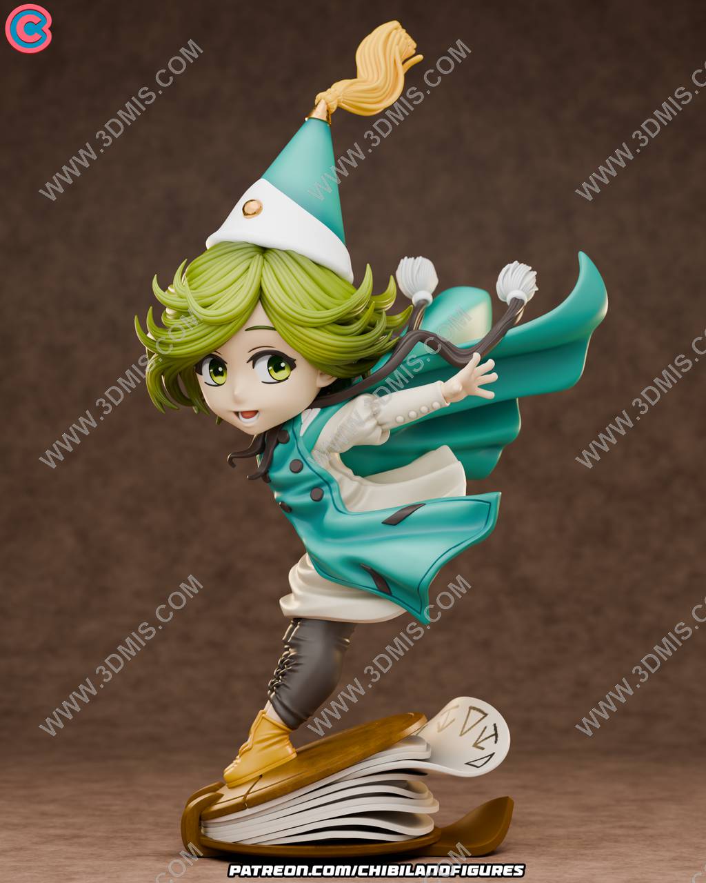 P站图纸印象馆 Chibi Land Figures 尖帽子的魔法工坊 可可 Chibi Land Figures 尖帽子的魔法工坊 可可