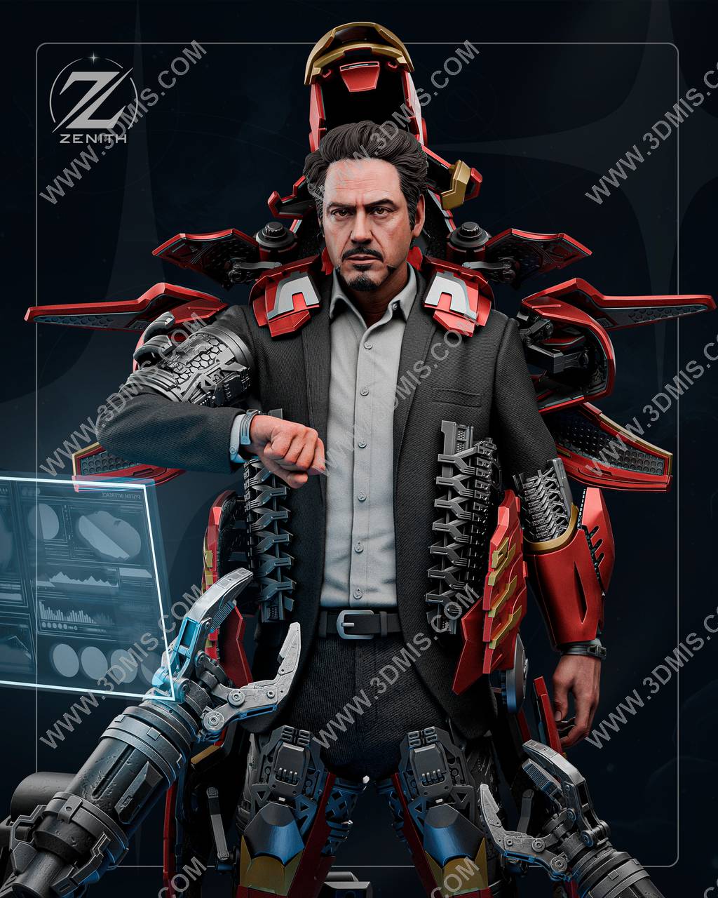 P站图纸印象馆 ZEZ STUDIOS 漫威 托尼·斯塔克 ZEZ STUDIOS 漫威 托尼·斯塔克