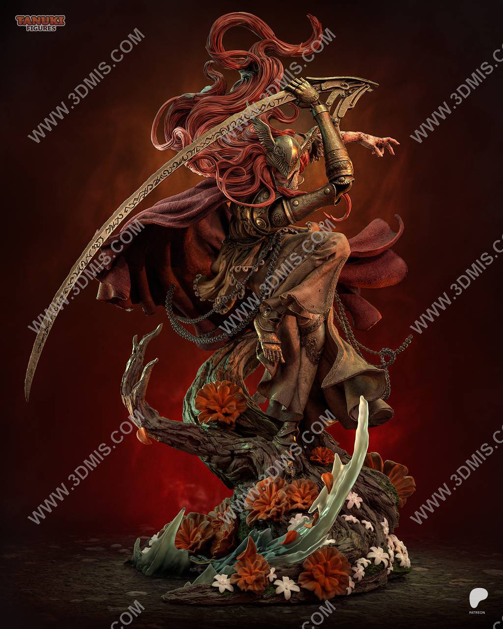 P站图纸印象馆 Tanuki Figures 艾尔登法环 玛莲妮亚 Tanuki Figures 艾尔登法环 玛莲妮亚