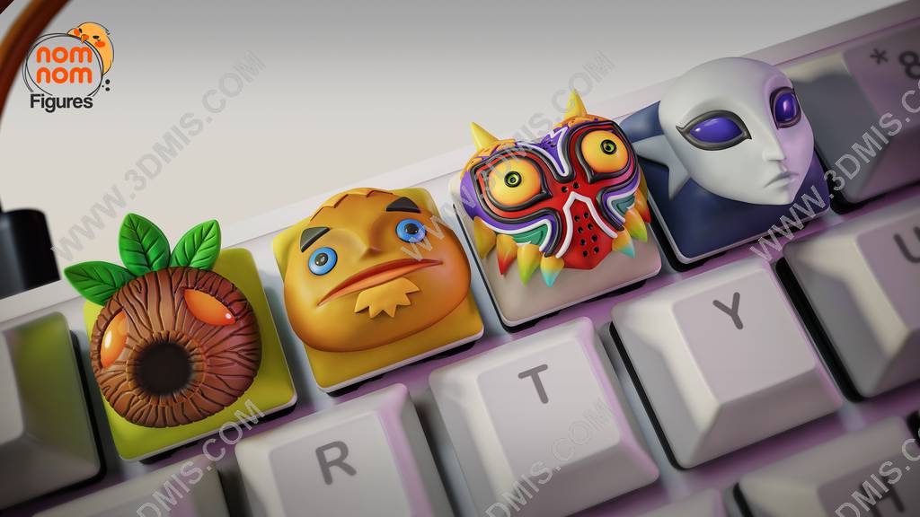 P站图纸印象馆 Nomnom 塞尔达传说键盘帽 Nomnom 塞尔达传说键盘帽