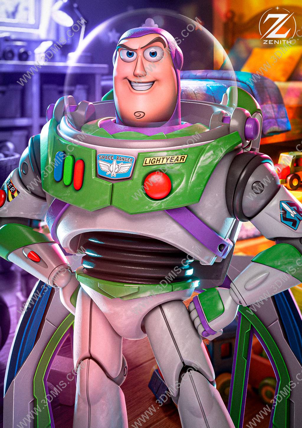 P站图纸印象馆 ZEZ STUDIOS 玩具总动员 巴斯光年 ZEZ STUDIOS 玩具总动员 巴斯光年