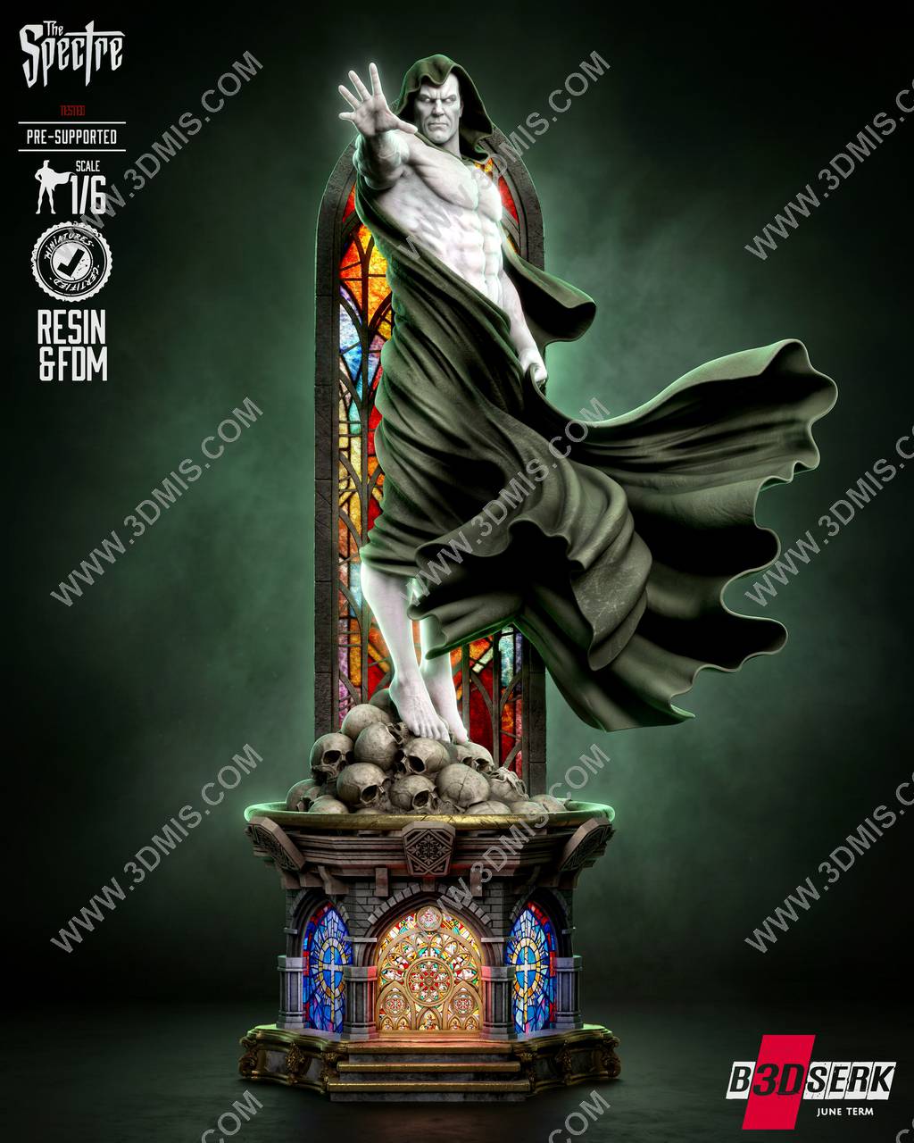 P站图纸印象馆 B3DSERK DC漫画 幽灵 B3DSERK DC漫画 幽灵