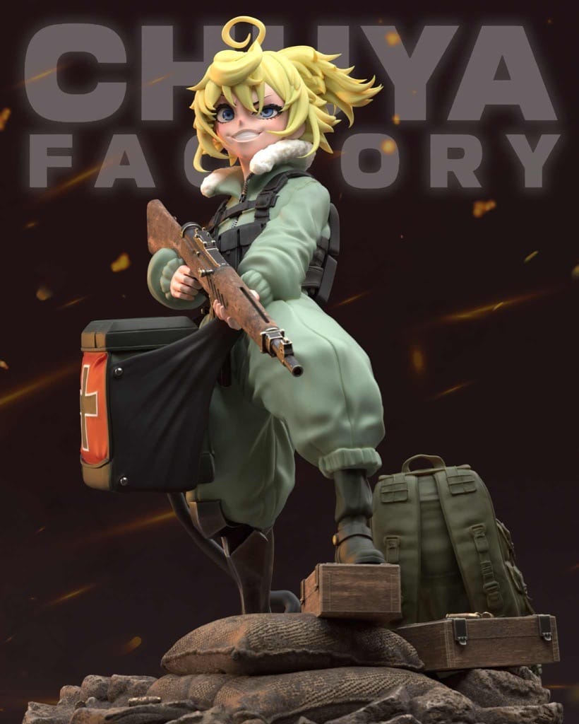 P站图纸印象馆 Chuya 幼女战记 谭雅·冯·提古雷查夫 Chuya 幼女战记 谭雅·冯·提古雷查夫