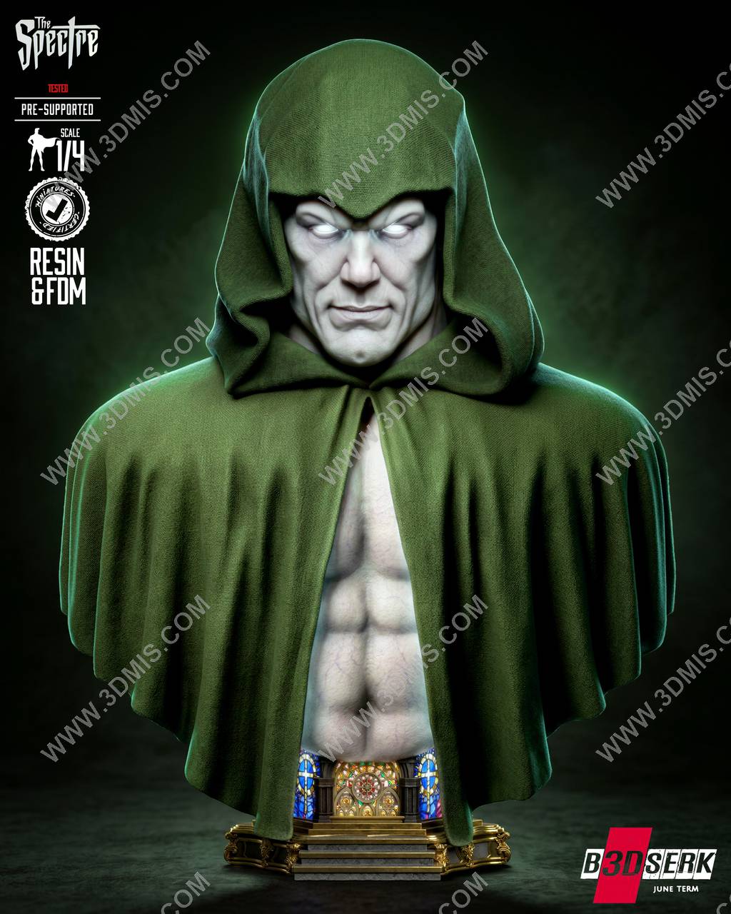 P站图纸印象馆 B3DSERK DC漫画 天国降临 幽灵 B3DSERK DC漫画 天国降临 幽灵