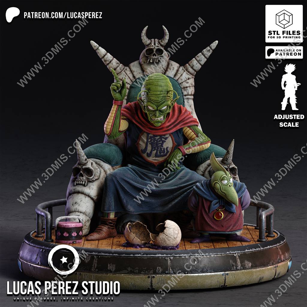 P站图纸印象馆 Lucas Perez 龙珠 短笛大魔王 Lucas Perez 龙珠 短笛大魔王