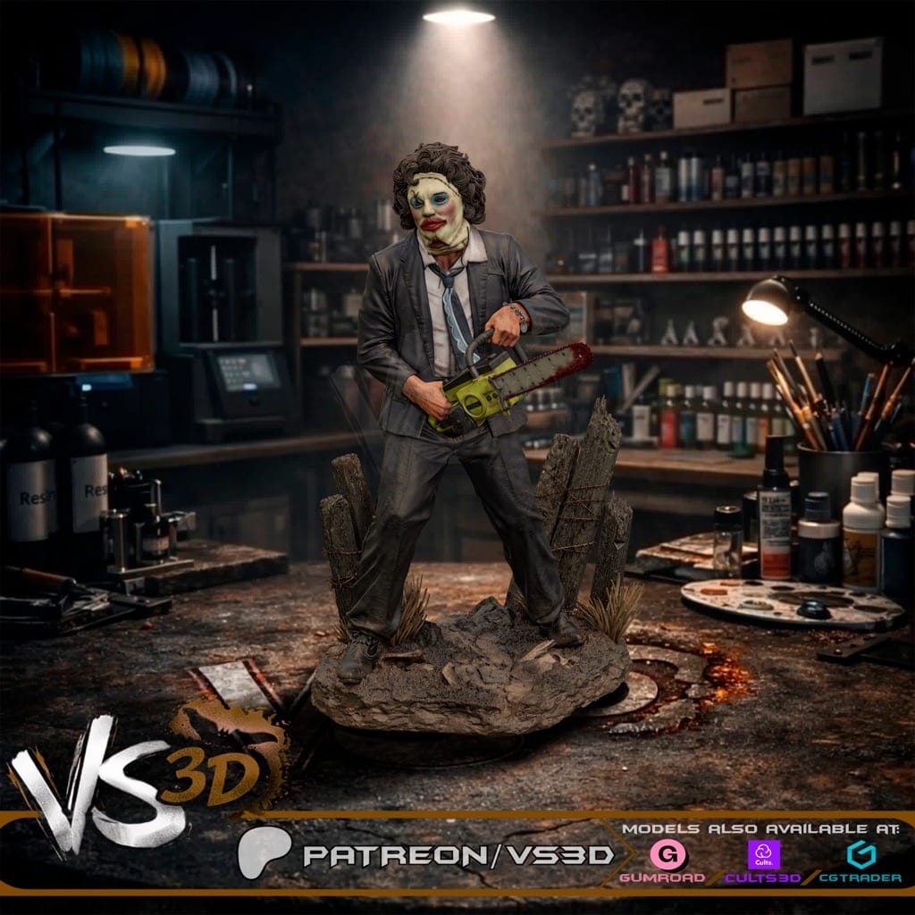 P站图纸印象馆 VS3D 德州电锯杀人狂 皮脸 VS3D 德州电锯杀人狂 皮脸