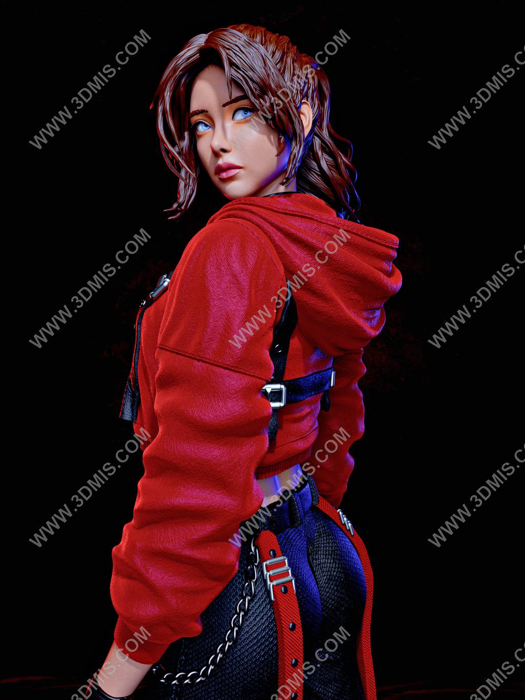 P站图纸印象馆 KR3D Studio 生化危机 克莱尔·雷德菲尔德 KR3D Studio 生化危机 克莱尔·雷德菲尔德