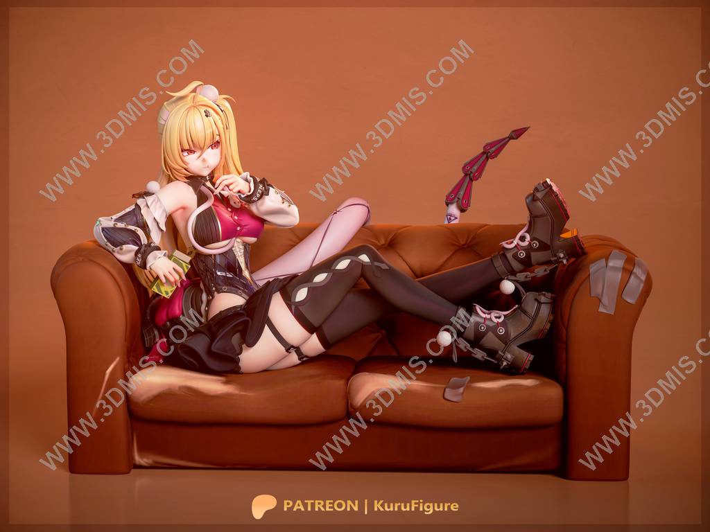 P站图纸印象馆 Kuru Figure 绝区零 希希芙 Kuru Figure 绝区零 希希芙