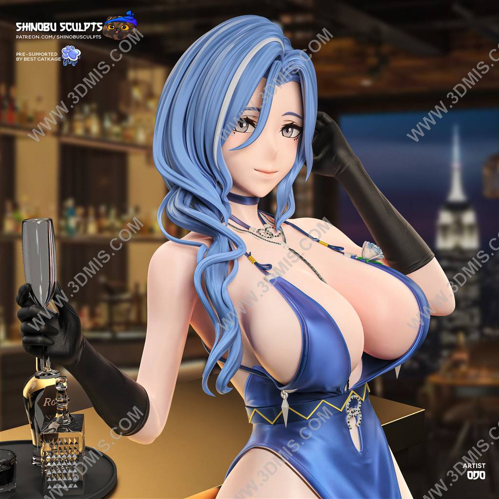 P站图纸印象馆 Shinobu Sculpts 少女前线 海伦 Shinobu Sculpts 少女前线 海伦