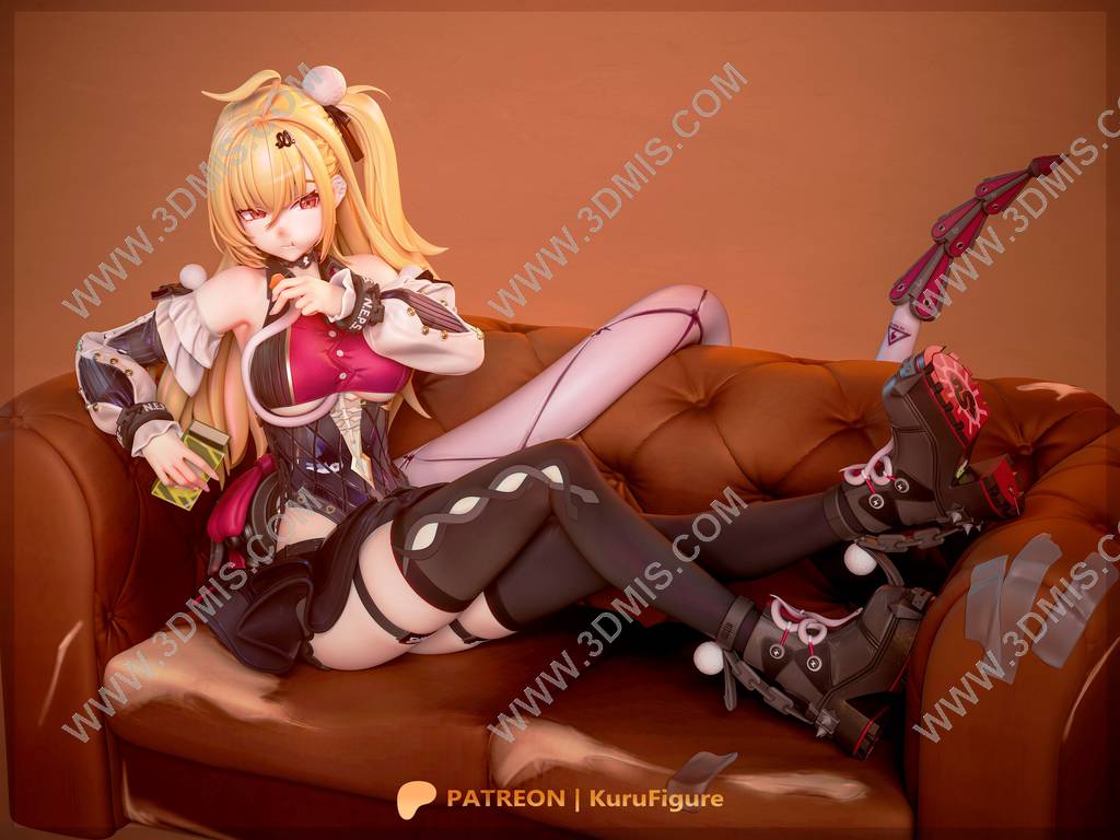 P站图纸印象馆 Kuru Figure 绝区零 希希芙 Kuru Figure 绝区零 希希芙