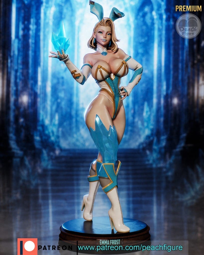 P站图纸印象馆 Peach Figure X战警 白皇后 Peach Figure X战警 白皇后