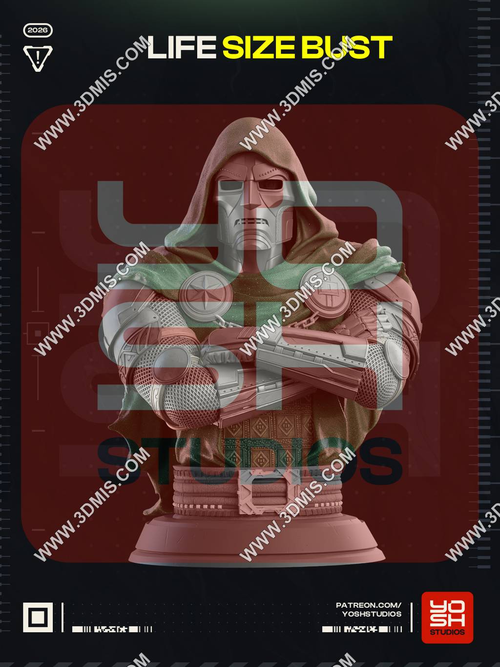 P站图纸印象馆 Yosh Studios 漫威 毁灭博士 Yosh Studios 漫威 毁灭博士