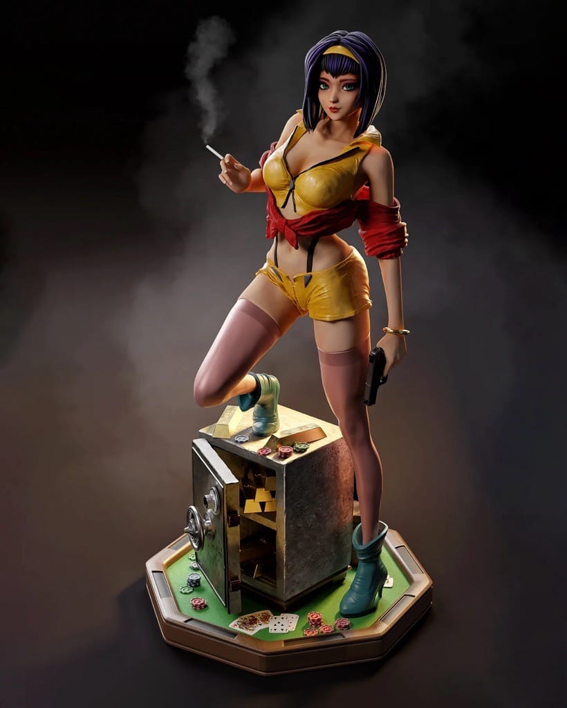 P站图纸印象馆 MCM3D 星际牛仔 菲·瓦伦坦 MCM3D 星际牛仔 菲·瓦伦坦