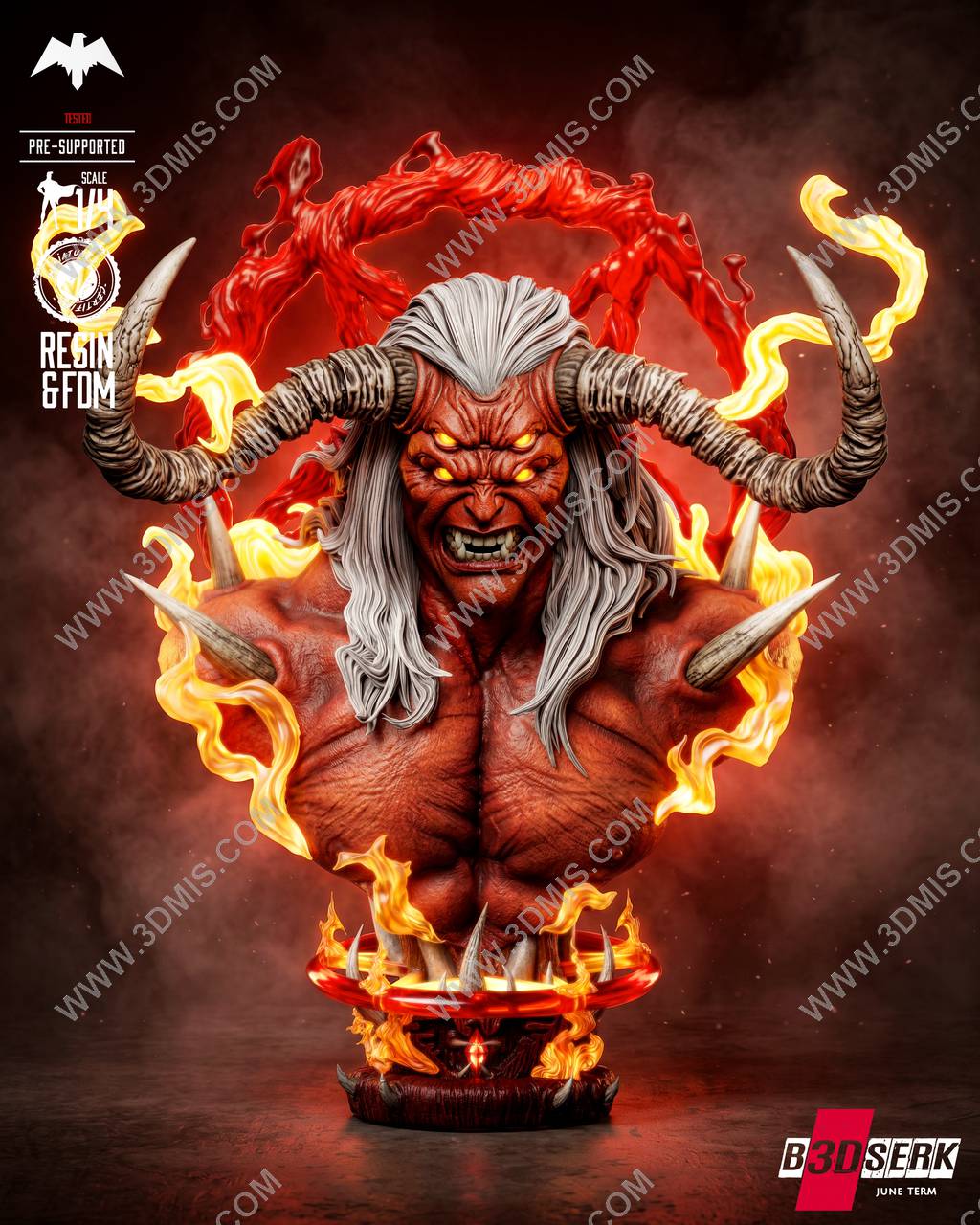 P站图纸印象馆 B3DSERK DC漫画 阿瑞斯 B3DSERK DC漫画 阿瑞斯