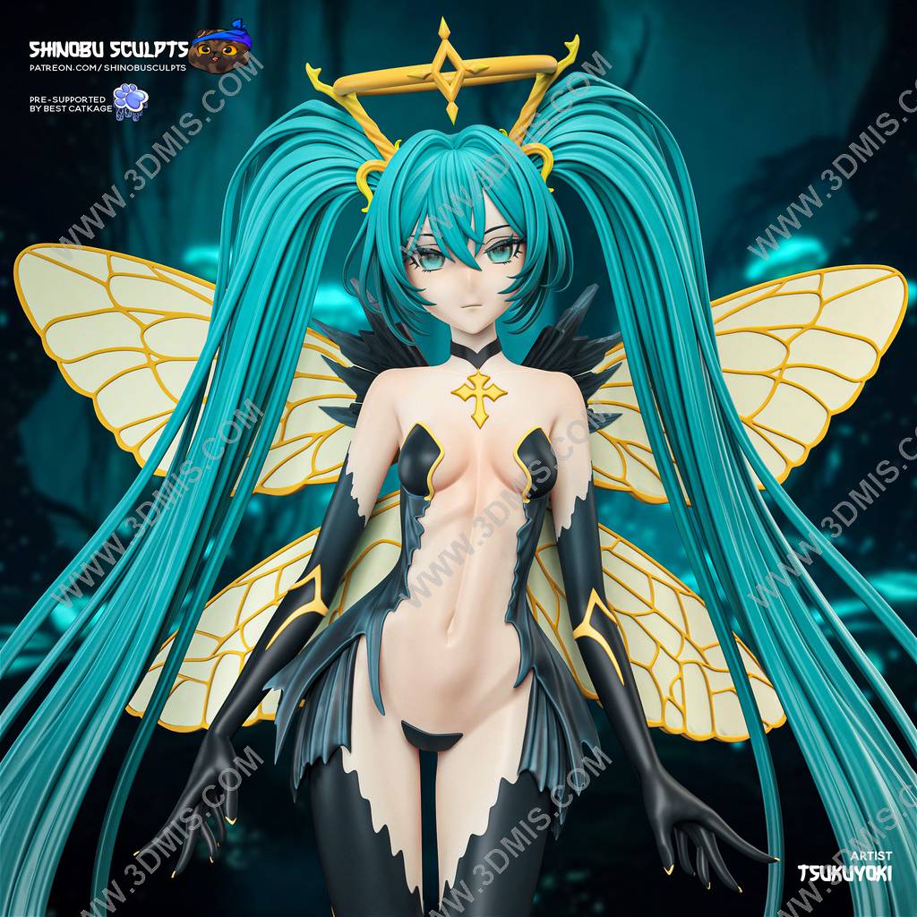 P站图纸印象馆 Shinobu Sculpts 初音未来 Shinobu Sculpts 初音未来