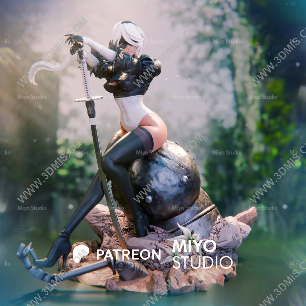P站图纸印象馆 Miyo Studio 尼尔:机械纪元 尤尔哈2B Miyo Studio 尼尔:机械纪元 尤尔哈2B
