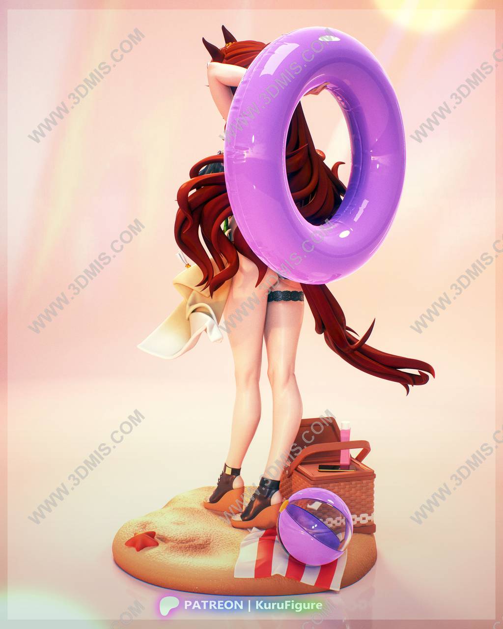 P站图纸印象馆 Kuru Figure 赛马娘 丸善斯基 Kuru Figure 赛马娘 丸善斯基