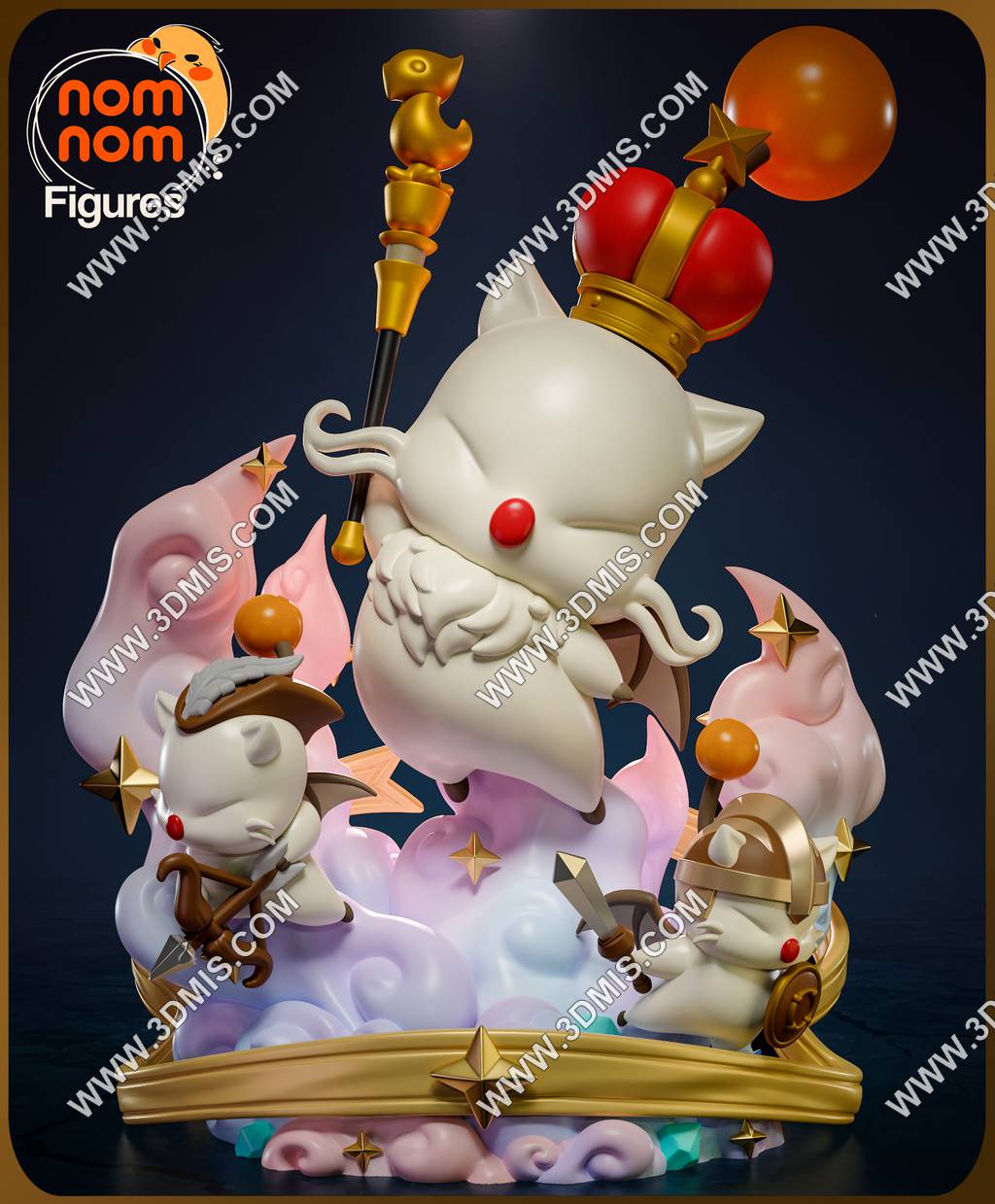 P站图纸印象馆 Nomnom Figures 最终幻想 莫古力 Nomnom Figures 最终幻想 莫古力