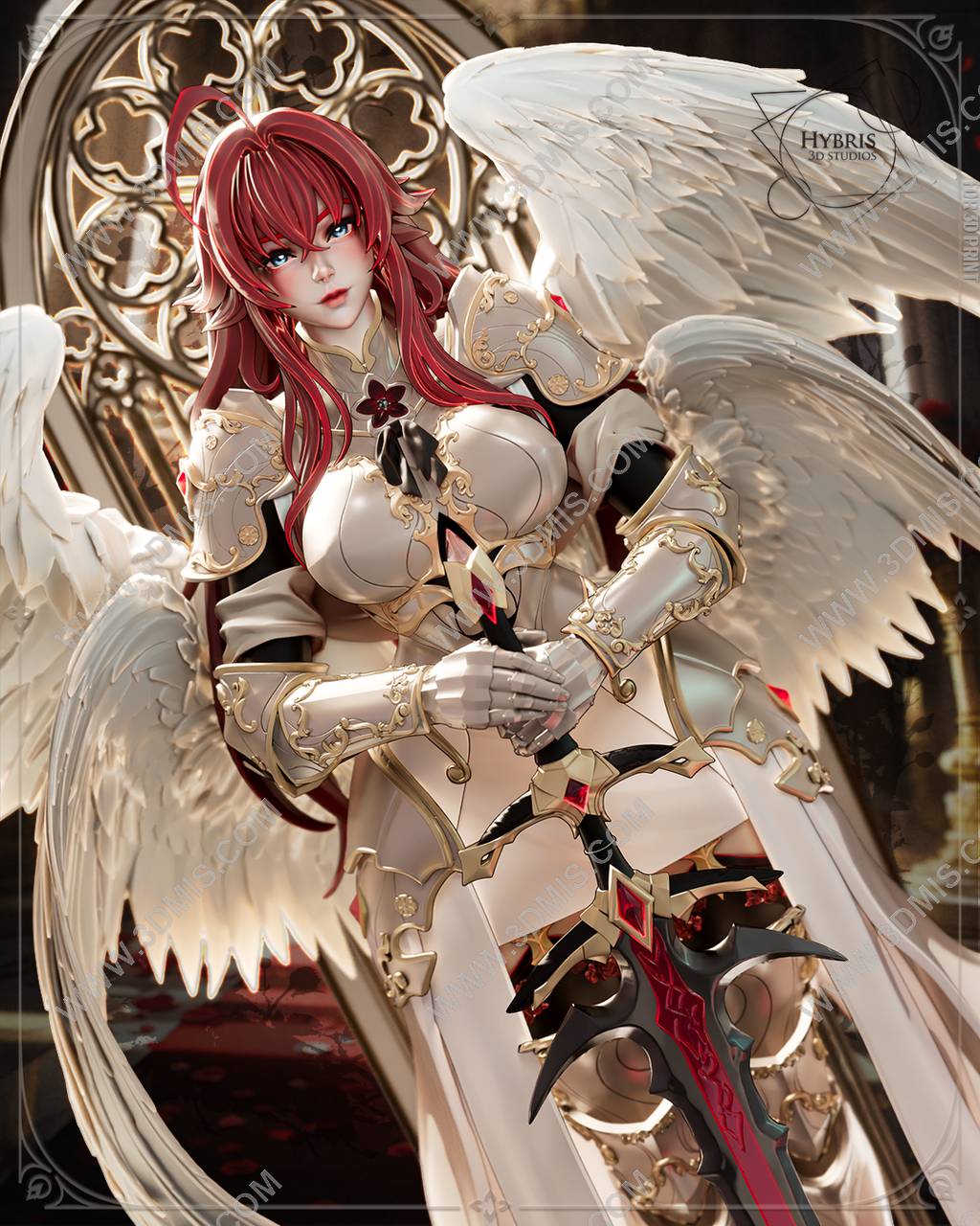 P站图纸印象馆 Hybris Studios 恶魔高校D×D 莉雅丝·吉蒙里 Hybris Studios 恶魔高校D×D 莉雅丝·吉蒙里