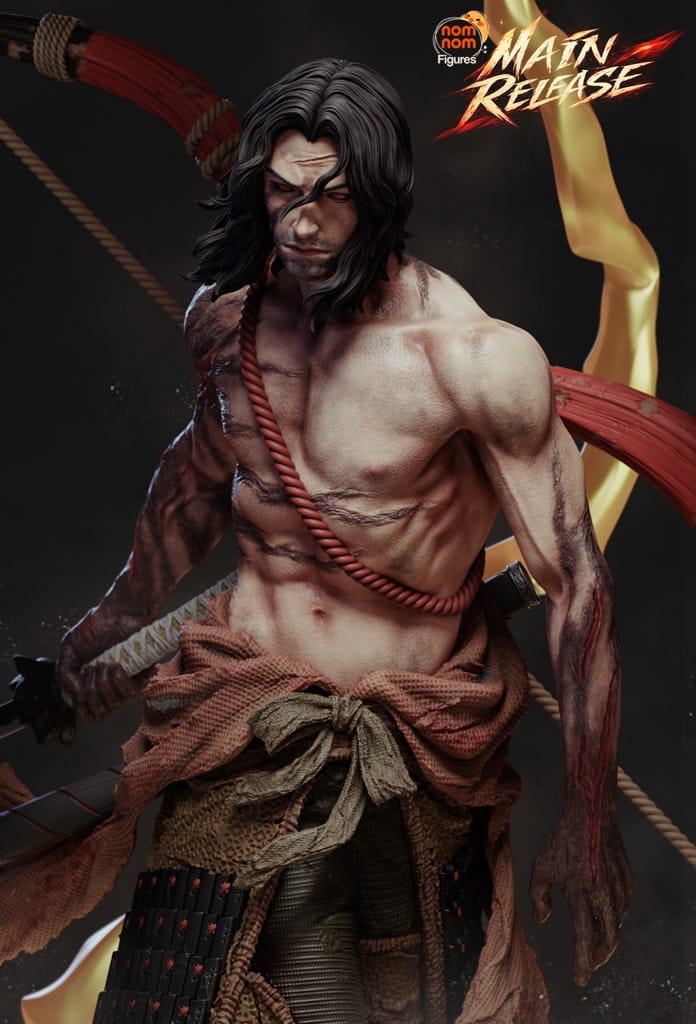 P站图纸印象馆 Nomnom Figures 只狼 苇名弦一郎 Nomnom Figures 只狼 苇名弦一郎