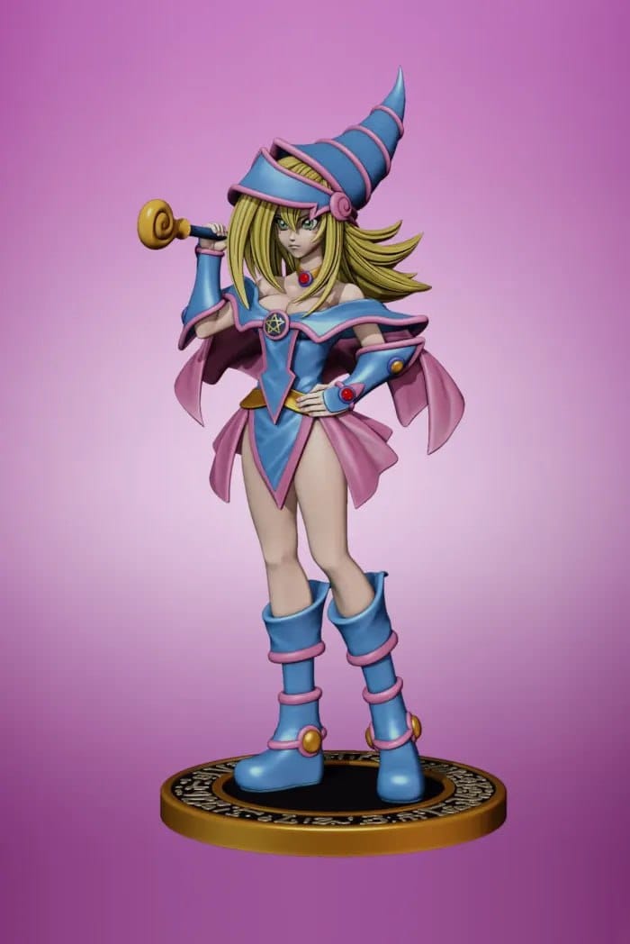 P站图纸印象馆 黑魔导女孩 玛娜 黑魔导女孩 玛娜