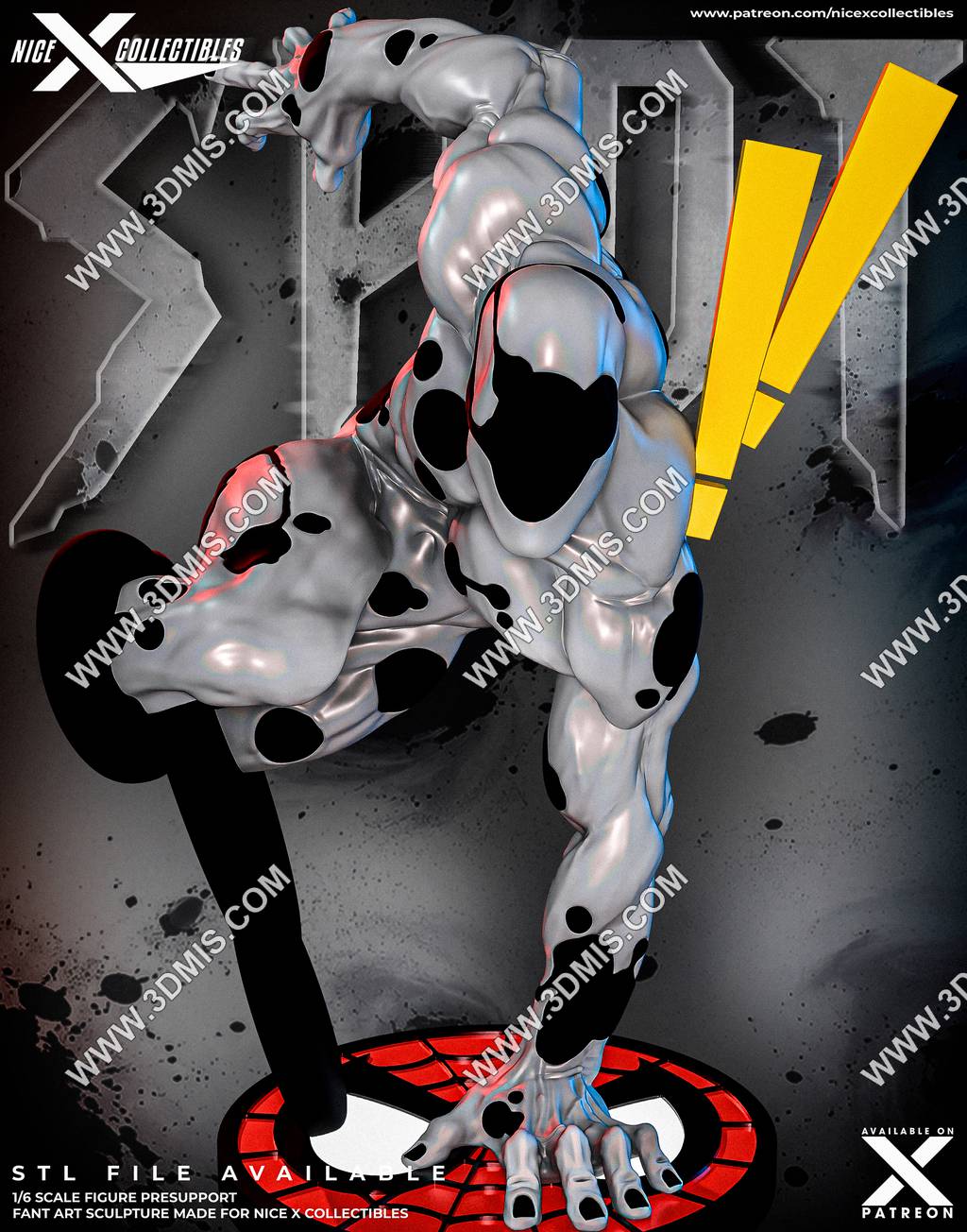 P站图纸印象馆 Nice X Collectibles 漫威 斑点 乔纳森·奥恩 Nice X Collectibles 漫威 斑点 乔纳森·奥恩