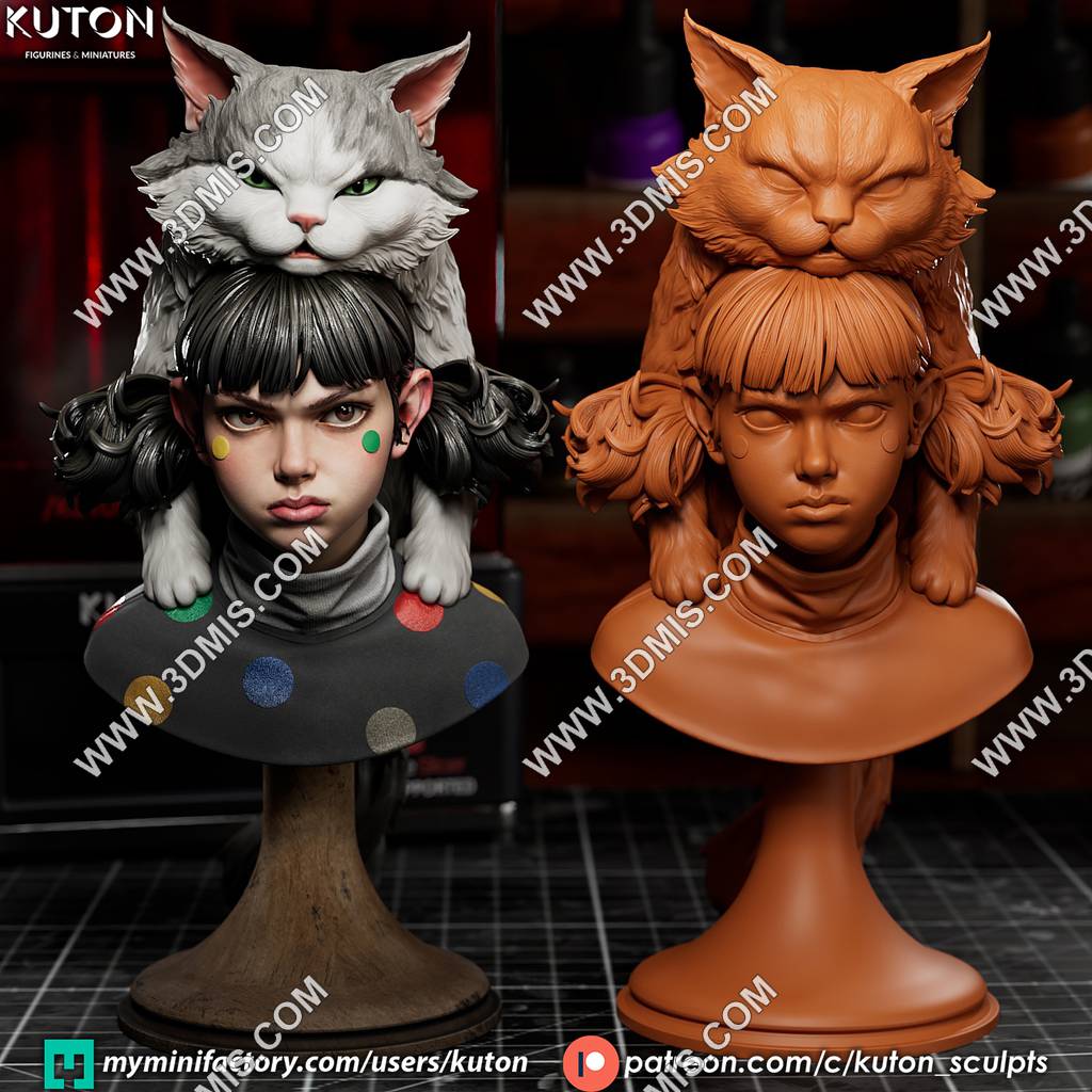 P站图纸印象馆 Kuton Figurines 莫基与芥末 Kuton Figurines 莫基与芥末