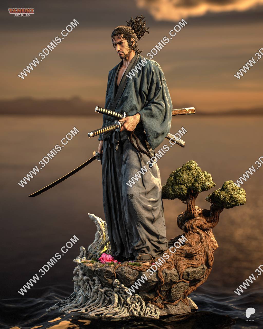 P站图纸印象馆 Tanuki Figures 宫本武藏 Tanuki Figures 宫本武藏