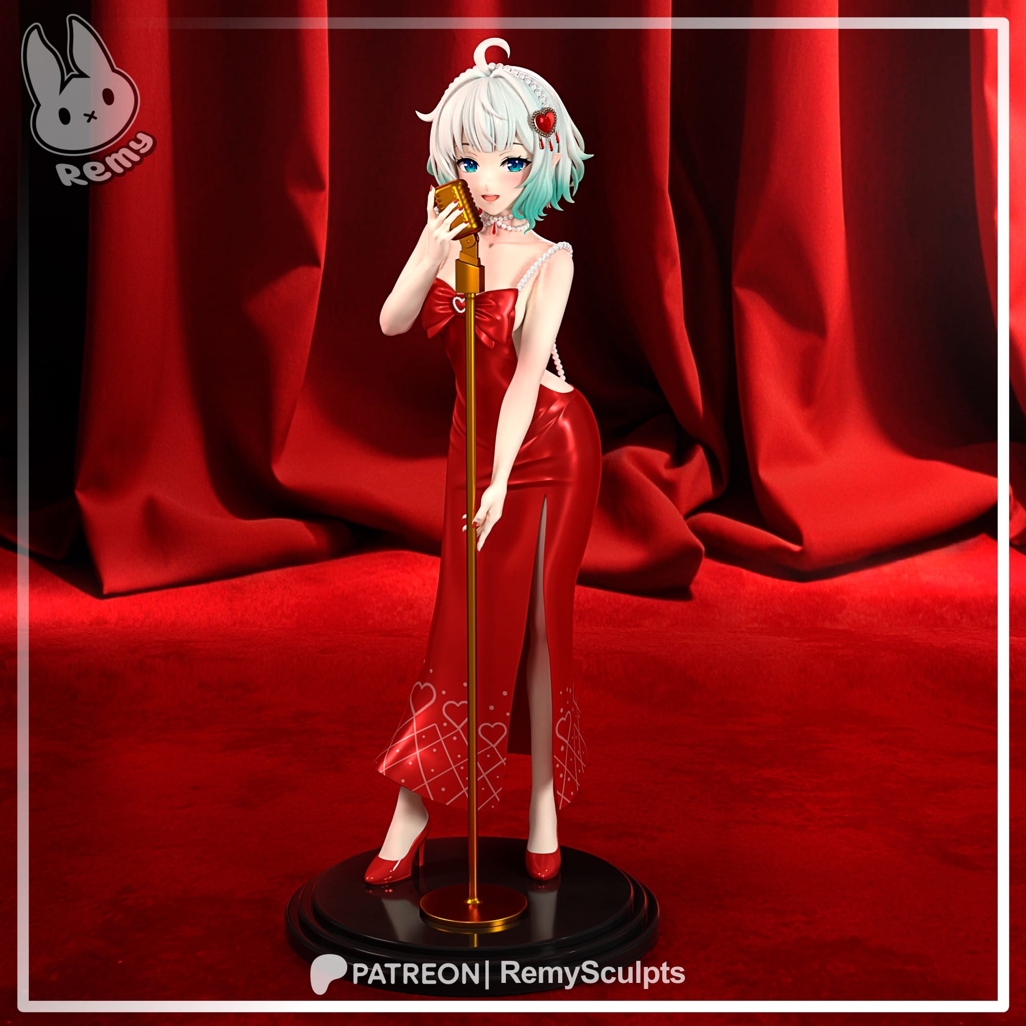 P站图纸印象馆 Remy Sculpts 虚拟主播 薄荷·法图姆 Remy Sculpts 虚拟主播 薄荷·法图姆