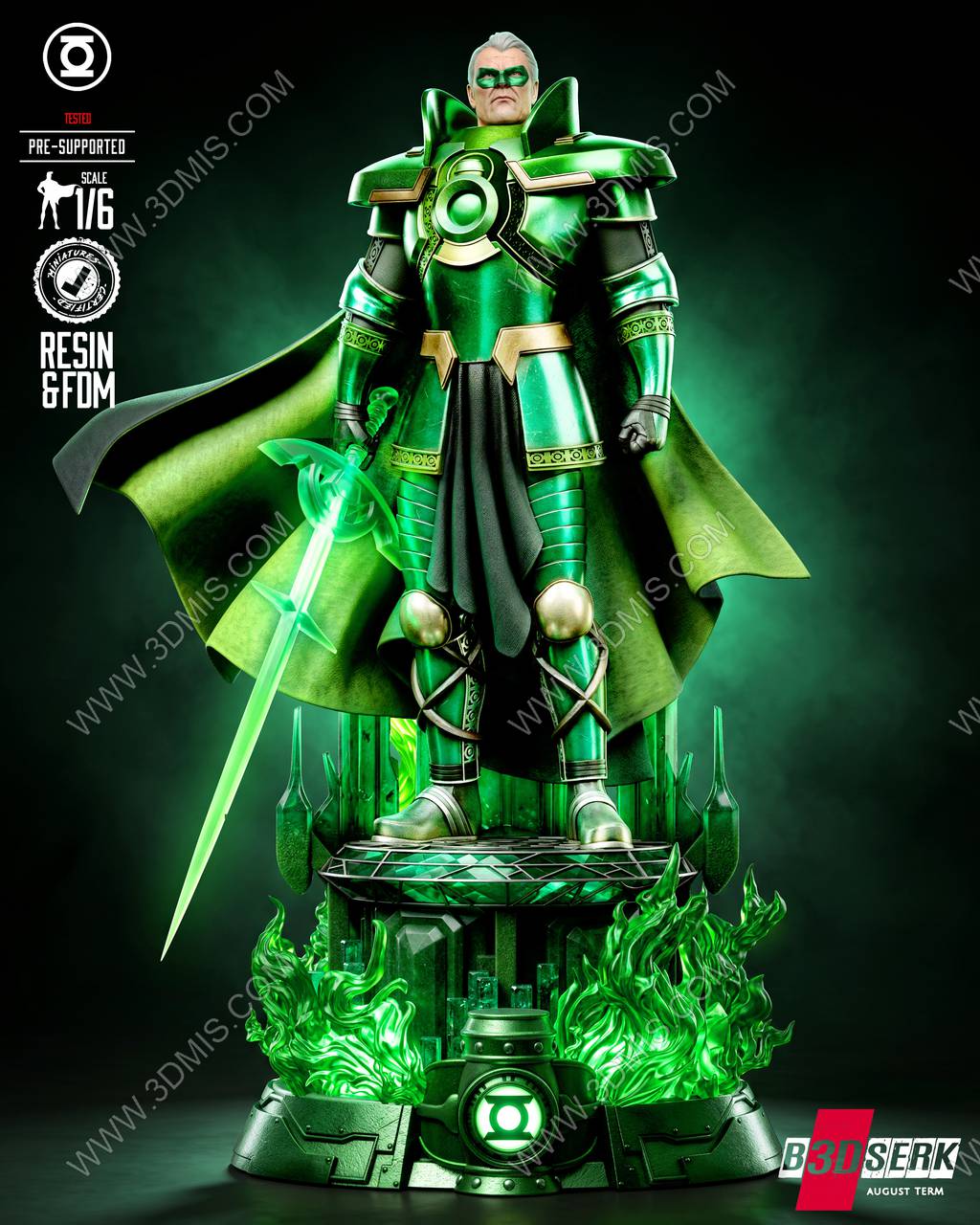 P站图纸印象馆 B3DSERK DC漫画 天国降临 阿兰·斯科特 B3DSERK DC漫画 天国降临 阿兰·斯科特