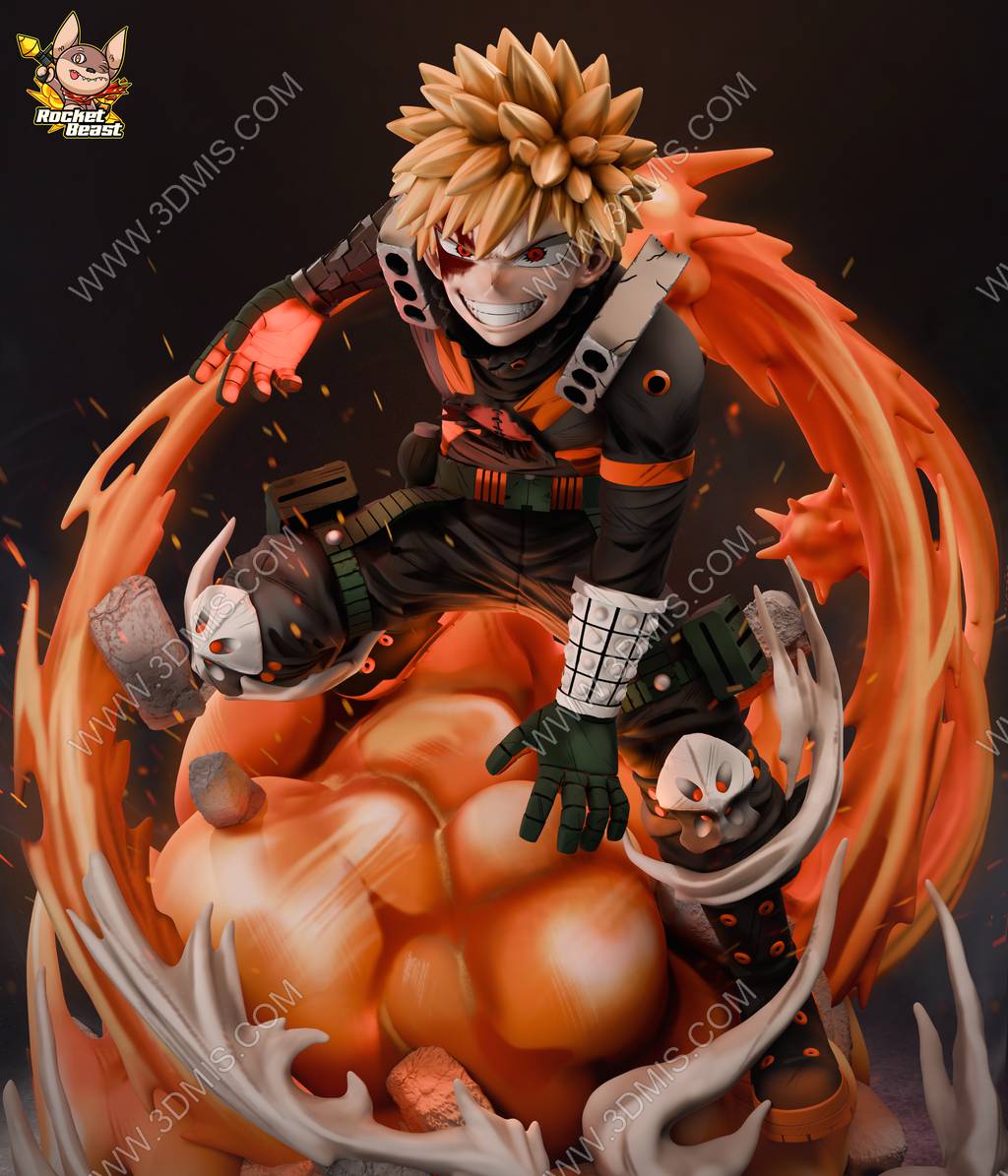 P站图纸印象馆 Rocket Beast 爆豪胜己 Rocket Beast 爆豪胜己