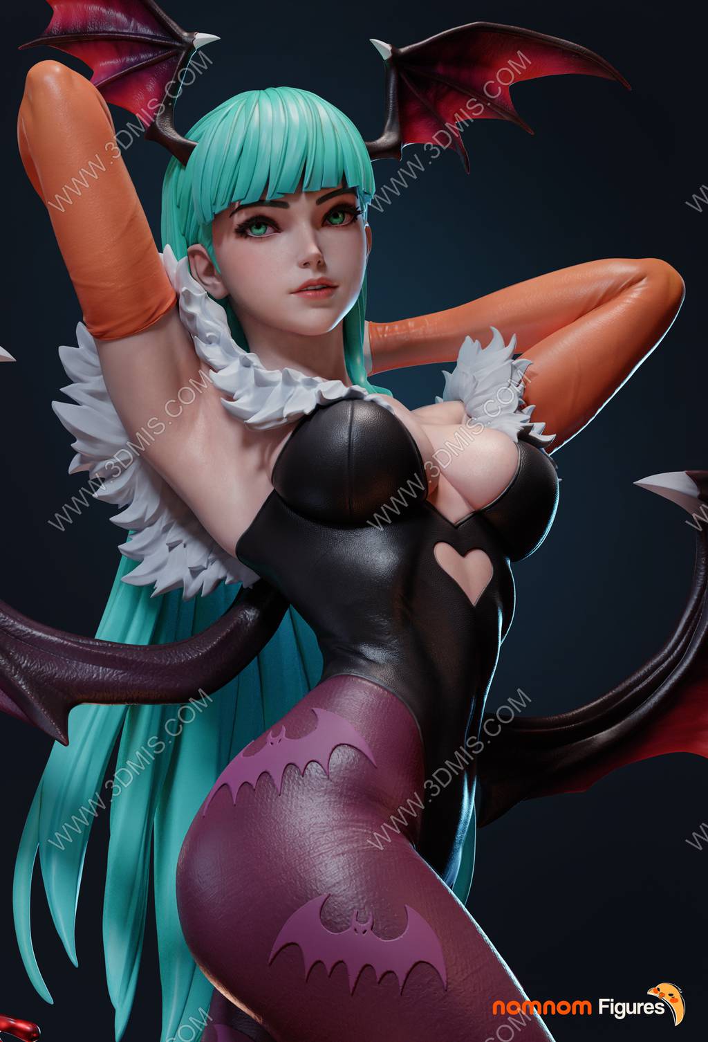 P站图纸印象馆 Nomnom Figures 恶魔战士 莫莉卡·安斯兰特 Nomnom Figures 恶魔战士 莫莉卡·安斯兰特